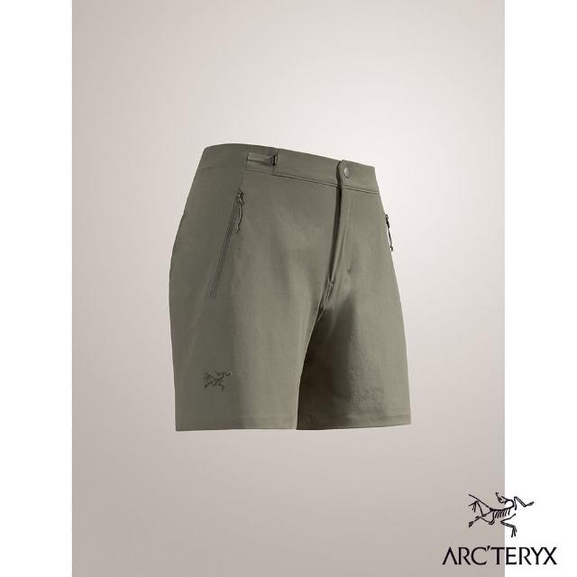 【Arcteryx 始祖鳥】女 Gamma 軟殼短褲(糧草綠)