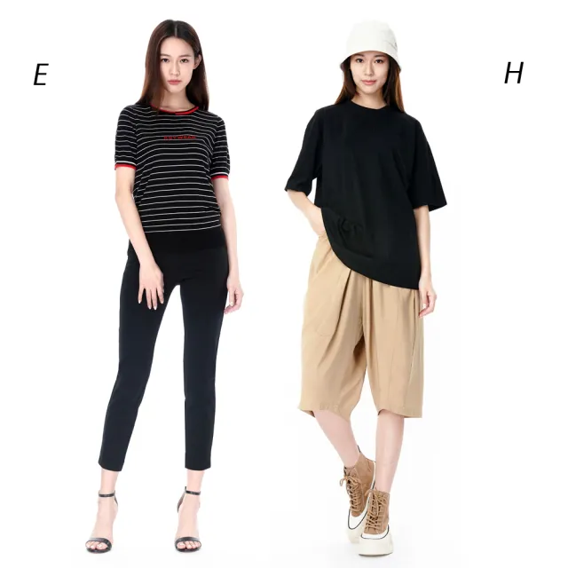 【KeyWear 奇威名品】獨家款舒適百搭褲款(牛仔褲/女長褲/運動褲/西裝褲任選)