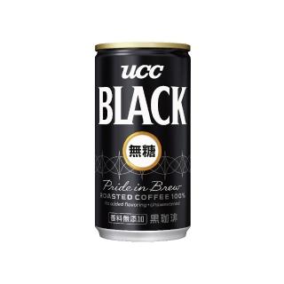 【UCC】BLACK無糖咖啡185gx30入/箱