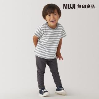 【MUJI 無印良品】幼兒容易穿脫圓領短袖T恤(共3色)