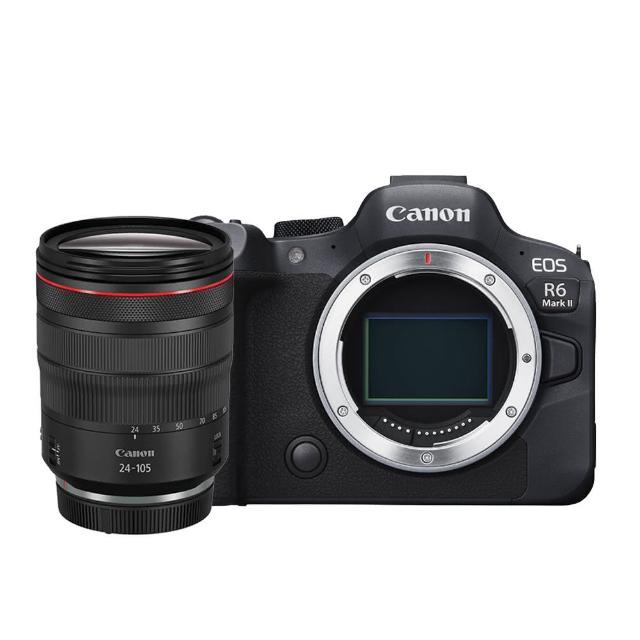 【Canon】EOS R6 II+RF24-105mm F4 USM 標準變焦鏡頭*(平行輸入)