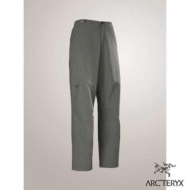 【Arcteryx 始祖鳥】女 Clarkia 寬版彈性長褲(糧草綠)