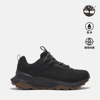【Timberland 官方旗艦】男款黑色Motion Access防水低筒健行鞋(A6D9HEK9)