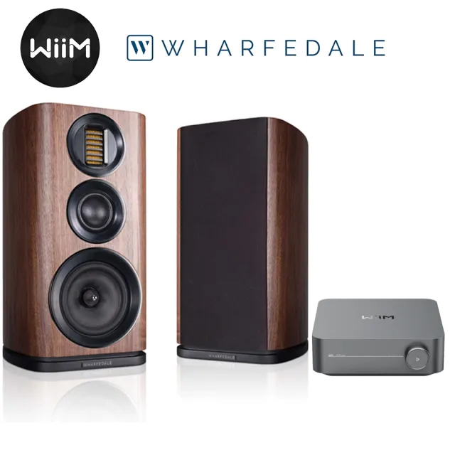 【Wharfedale】兩聲道音響組合(EVO 4.2+WiiM AMP)