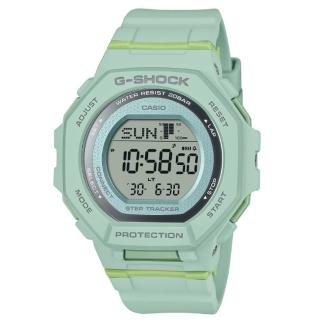 【CASIO 卡西歐】G-SHOCK 自然色調 步數測量 藍芽 薄荷綠 運動休閒系列 GMD-B300-3 43.8mm