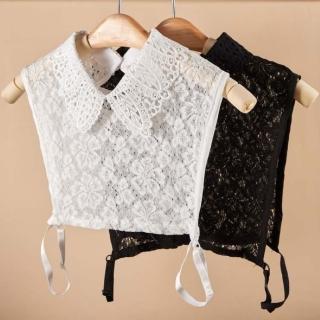 【巴黎精品】現貨+預購 假領子襯衫領片(蕾絲鏤空繡花花領女裝配件2色a1gg66)
