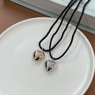 【LEESA】母親節禮物 交換禮物\生日禮物\Y2K\女生項鍊\韓國項鍊\個性項鍊\ins項鍊\簡約項鍊\純銀項鍊\愛心