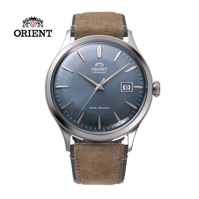 【ORIENT 東方錶】ORIENT 東方錶 DATEⅡ機械錶 皮帶款  藍色 - 42.0mm(RA-AC0P03L)