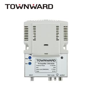 【TOWNWARD 大城科技】電視放大器 強波器 可調式(有線電視 無線電視 電視天線 訊號增強 型號: DVA-9335)