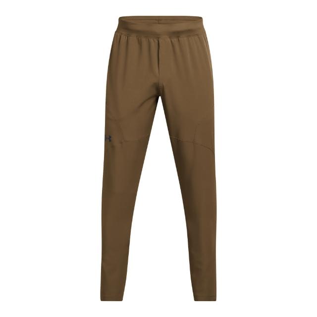 【UNDER ARMOUR】UA官方直營 男 Unstoppable Woven 錐型運動長褲_1352028-498(芥末黃)