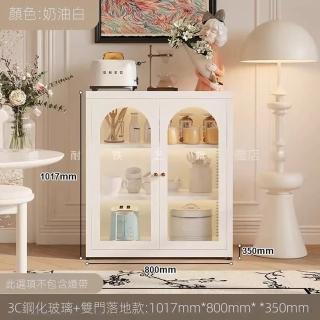 【知家家】電器收納架 餐邊櫃 廚房收納櫃 置物櫃(1017*800*350mm/分類儲物/防潮防塵/預售15天)