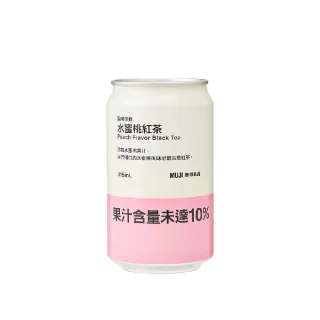 【MUJI 無印良品】風味茶飲 水蜜桃紅茶 ３１５ｍｌ