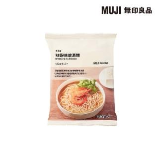 【MUJI 無印良品】快煮麵 鮮蝦味噌湯麵 １２５ｇ/１人份