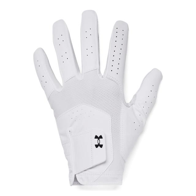 【UNDER ARMOUR】UA 男 Iso-Chill 高爾夫手套_1370277-100(白色)