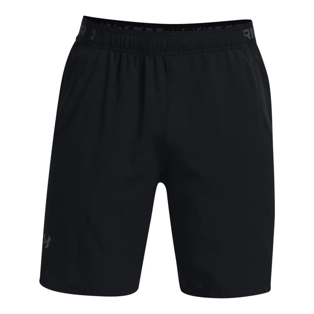 【UNDER ARMOUR】UA 男 Vanish Woven 8吋運動短褲_1370382-001(黑色)