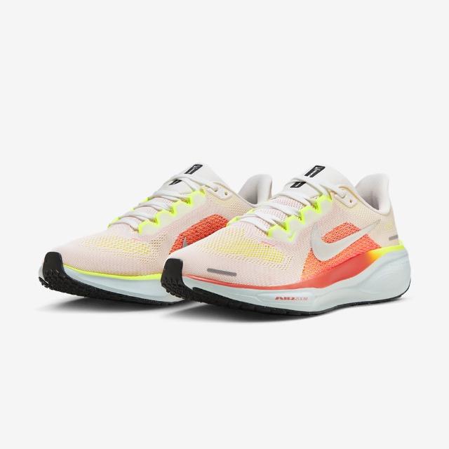 【NIKE 耐吉】Pegasus 41 女 橘黃色 小飛馬 氣墊 回彈 慢跑鞋(FD2723-100 ∞)