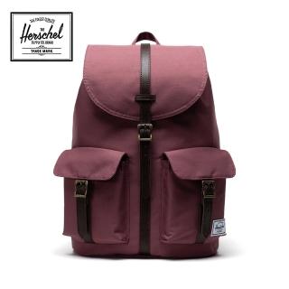 【Herschel】官方直營 後背包 13吋筆電包 旅行 多功能 磁扣 20.5L Dawson 玫瑰棕(10233-05696-OS)