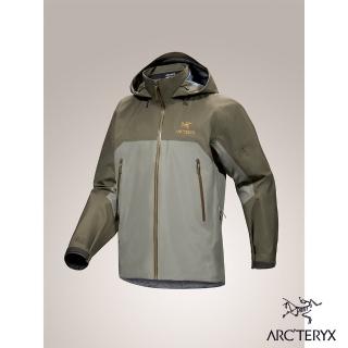 【Arcteryx 始祖鳥】男 Beta AR 防水外套(糧草綠/龍紋綠)