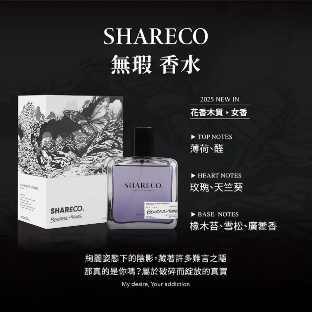 【SHARECO】2025 新款香水100ml(多款任選)