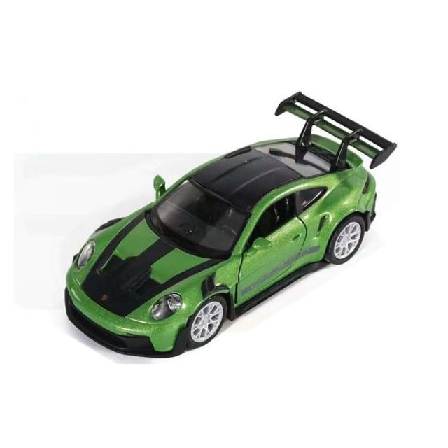 【Gunlala模型】1:36 Porsche 911 GT3 RS 模型車(保時捷賽道機器 992速度機器)