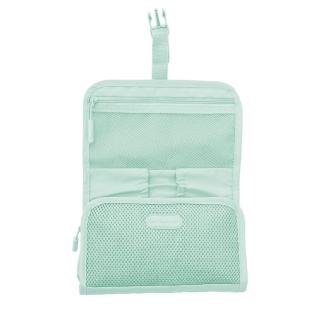 【Travelon】Pi扣式3C線材收納包 冰薄荷 / 充電器 線材收納包 行動電源 首飾收納袋 旅行小包