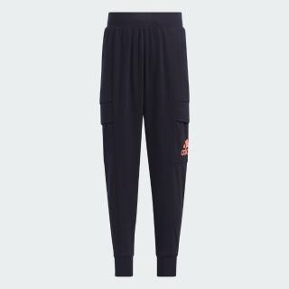【adidas 愛迪達】運動長褲 童裝 IA8212