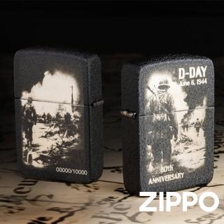 【Zippo】諾曼第登陸行動80週年紀念版防風打火機(美國防風打火機)