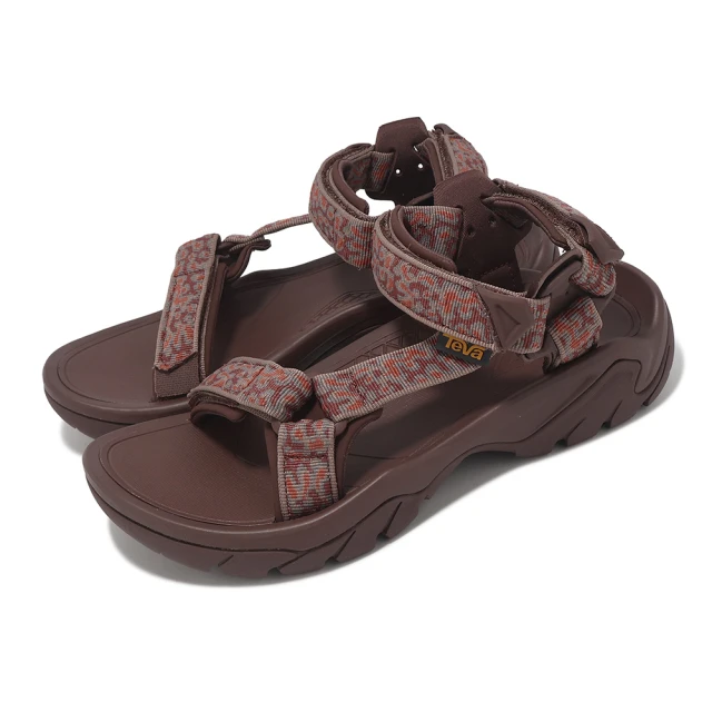 TEVA 涼拖鞋 W Terra FI 5 Universal 女鞋 岩漿紅岩 緩衝 抓地 多功能運動涼鞋(1099443MMR)