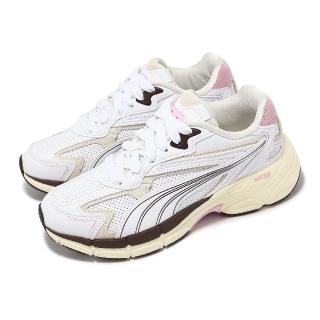 【PUMA】休閒鞋 Teveris Nitro Preppy Wns 女鞋 米白 黑 粉紅 氮氣 運動鞋(391096-02)