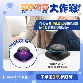 【HOMEDICS 家醫】隨身紫外線滅菌消毒儀(SAN-W100-BK)