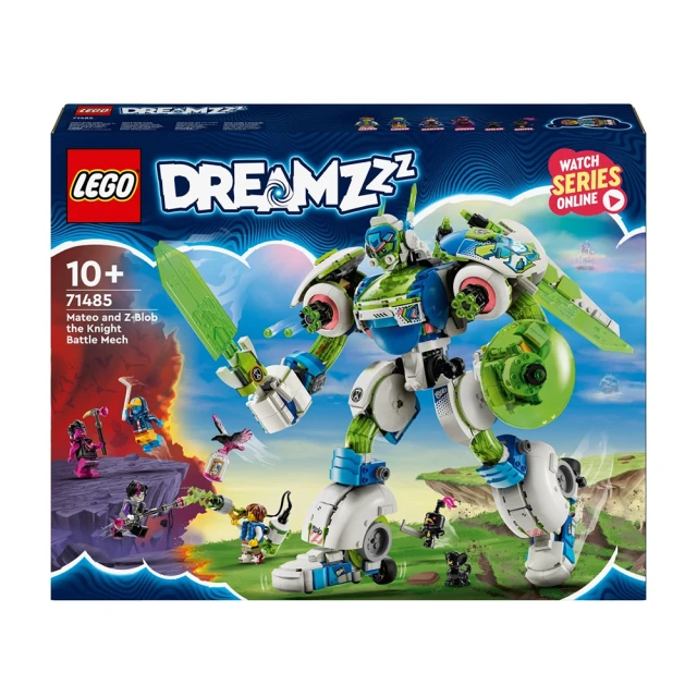 LEGO 樂高 71485 DREAMZzz系列 馬特歐和綠魔球騎士戰鬥機甲(機器人 積木 模型)