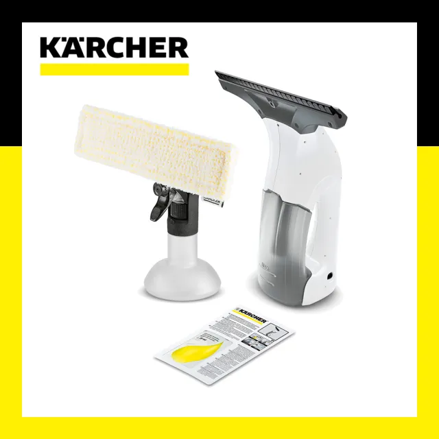 【KARCHER 凱馳】無線電動清洗機 玻璃洗窗機(WV1PLR)