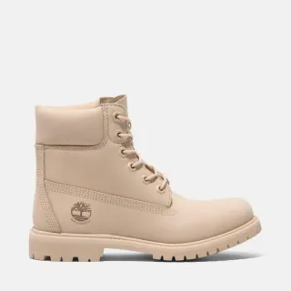 【Timberland】女款淺米色Timberland R Premium防水6吋靴(A2HR8EN7)