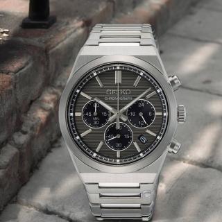 【SEIKO 精工】CS系列計時石英腕錶-40mm SK040(SSB455P1/8T63-02F0N)