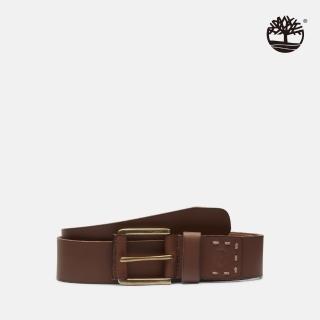 【Timberland 官方旗艦】男款棕色40MM 皮帶(A29GT214)