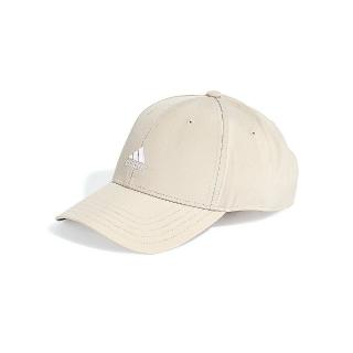 【adidas 愛迪達】Small Logo Cap 米色 中性 休閒 運動 帽子 鴨舌帽 棒球帽 IY8785