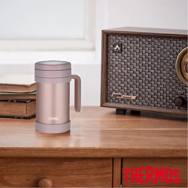 【THERMOS 膳魔師】不鏽鋼真空保溫杯500ml(TCMF-501)