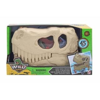 【ToysRUs 玩具反斗城】Wild Quest Dino暴龍收納盒-附恐龍模型(兒童 玩具 公仔 模型)