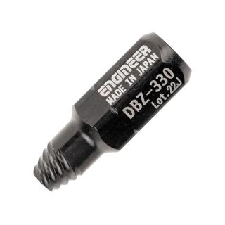 【ENGINEER 日本工程師牌】超短起子頭 3.0mm 內六角崩牙螺絲工具 DBZ-330(搭配專用DR-27超薄扳手使用)
