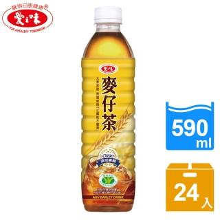 【愛之味】麥仔茶590mlx24入/箱(Oligo腸道保健)