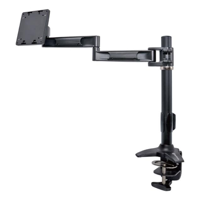 【ErgoGrade】快拆式穿夾兩用鋁合金單螢幕支架EGTC210Q(電腦螢幕架/長臂/懸壁架/桌上型支架)