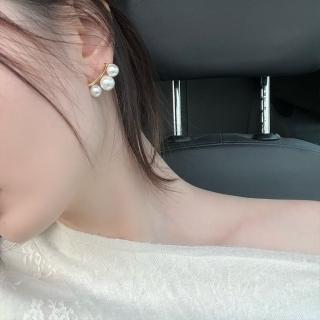 【LEEHER】日系耳環/小眾耳環/簡約耳環/氣質耳環/金色耳環/閨蜜送禮/耳環/耳飾/珍珠耳環/