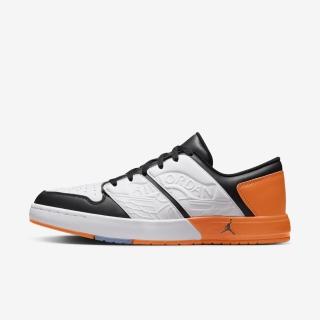 【NIKE 耐吉】Jordan NU Retro 1 Low 男 休閒鞋 喬丹 復古 低筒 白黑橘(DV5141-108)