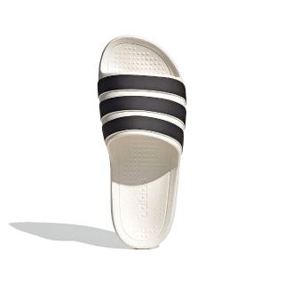 【adidas 愛迪達】Adilette Flow 男鞋 女鞋 白黑色 中性 一體成形 防滑 運動 拖鞋 IG6858