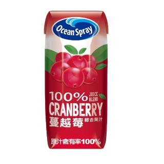 【優鮮沛】100%蔓越莓綜合果汁250mlx18入/箱