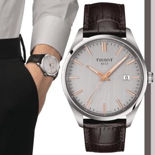 【TISSOT 天梭 官方授權】PR100 簡約時尚石英腕錶 618 年中慶 禮物(T1504101603100)
