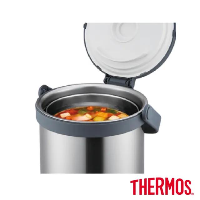 【THERMOS膳魔師】燜燒提鍋4500ml(TCRA-4500-CS)