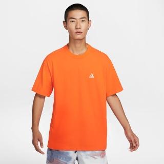 【NIKE 耐吉】短袖 上衣 運動 休閒 男 女 AS M NRG ACG SS LBR TEE 橘色(DJ3643819)