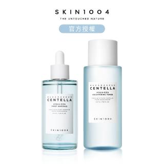 【Skin1004】官方直營 馬達加斯加積雪草(玻尿酸)2件組(第一精華液 100ml+光彩爽膚水 210ml)