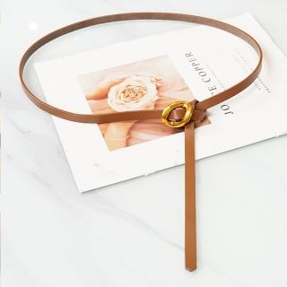 【LEESA】牛皮皮帶\真皮皮帶\腰帶\皮帶\皮具\搭配神器\細皮帶\小香風腰帶\精品腰帶\復古腰帶\韓